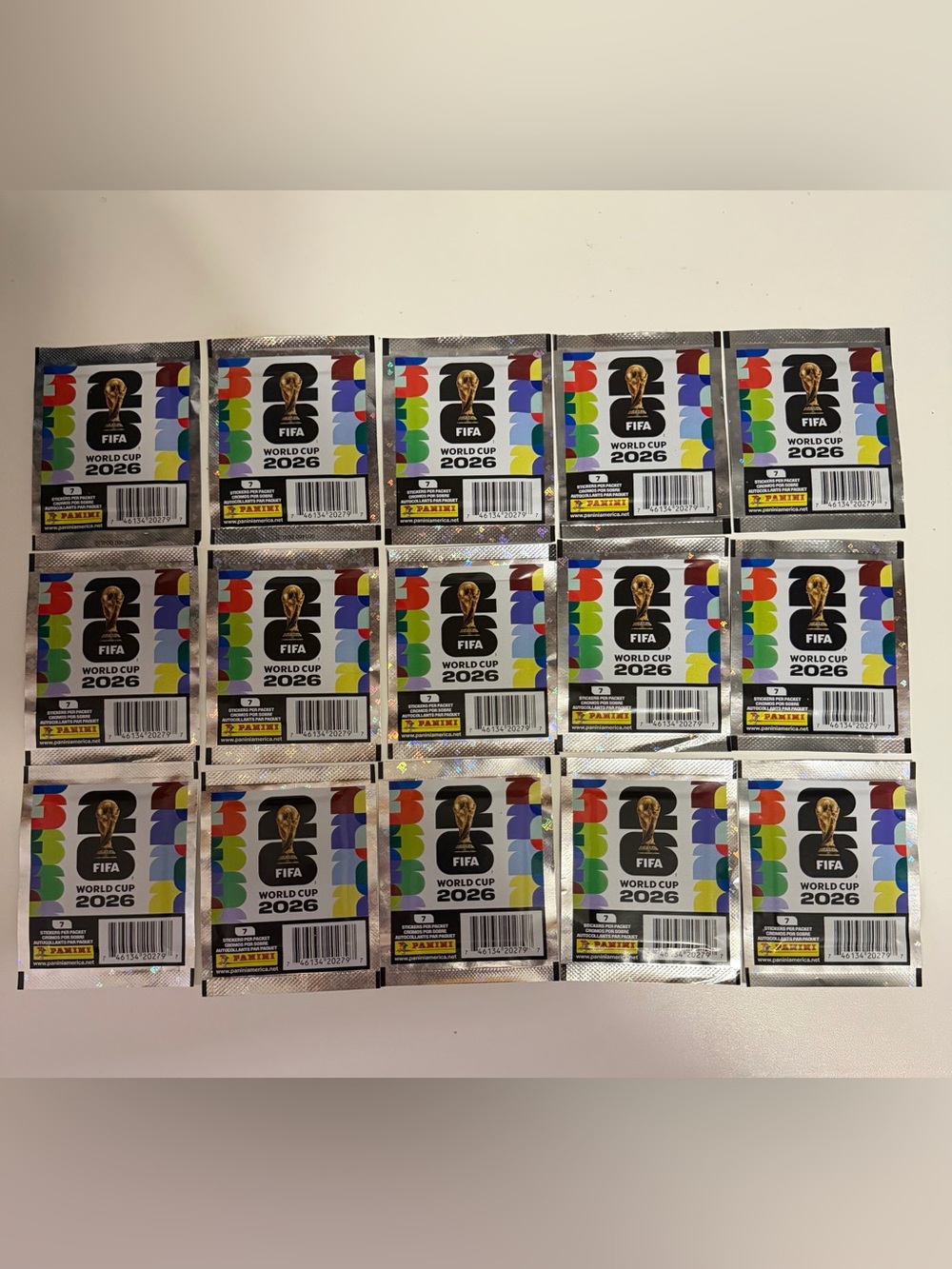 Panini World Cup 2026 Official
Sticker 25 Packs 175 Stickers